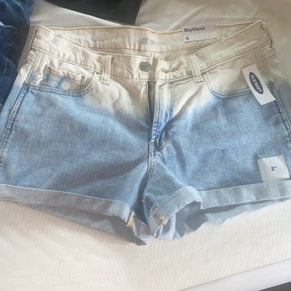 Old navy boyfriends jean shorts